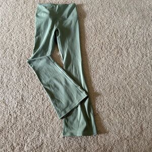 DSG Wm’s XXS Green High-Waisted flare Leggings